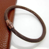 Stainless Steel Twisted Chain Bracelet For Women