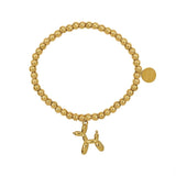 316L Stainless Steel Balloon Dog Bracelet for Women