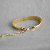 Stainless Steel Mesh Link Bracelet Hand Chain Jewelry