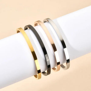 Boho Stainless Steel Bracelet for Women Men