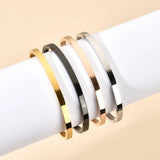 Boho Stainless Steel Bracelet for Women Men