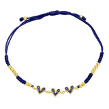 Sweet Love Heart Bracelets For Girls Rope Chain Bangles