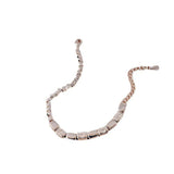Mewanry Square Bracelet for Women Geometric Punk Jewelry Gift
