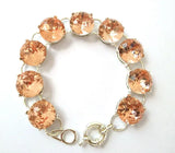 Glass Stone Bangle Bracelet Jewelry for Women