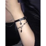 Star Charms Bracelets Punk Harajuku Bangles for Women