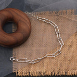 Foxanry Silver Bracelets for Women Vintage Horseshoe Chain Party Jewelry