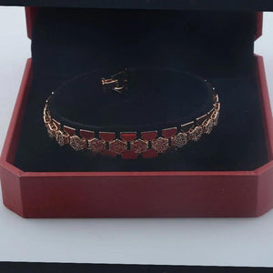 11MM 585 Rose Bracelet Toggle Lock Hot Wristband Jewelry