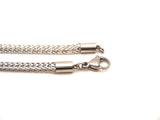 4MM Stainless Steel Snake Bracelet for Trollbeads Chain DIY Jewelry