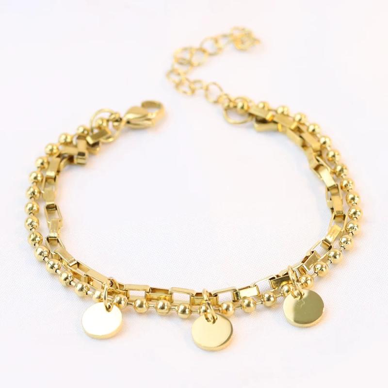 Sequin Tassel Pendant Bracelet Personalized Charm Bracelet