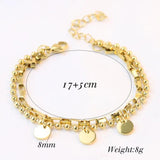 Sequin Tassel Pendant Bracelet Personalized Charm Bracelet