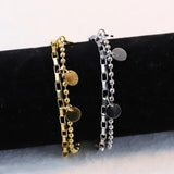 Sequin Tassel Pendant Bracelet Personalized Charm Bracelet