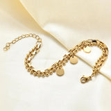 Sequin Tassel Pendant Bracelet Personalized Charm Bracelet