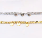 Sequin Tassel Pendant Bracelet Personalized Charm Bracelet