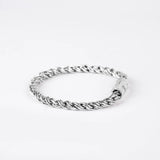 Ancient Silver Buddha Bracelet High Bangles Punk Jewelry