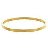 Boho Stainless Steel Cuff Bracelets Bangle Women Jewelry