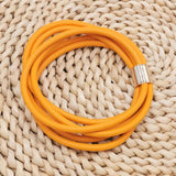 Rubber Chain Elasticity Bangle Boho Jewelry