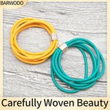 Rubber Chain Elasticity Bangle Boho Jewelry