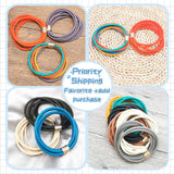 Rubber Chain Elasticity Bangle Boho Jewelry