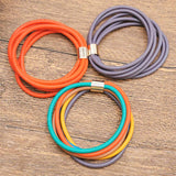 Rubber Chain Elasticity Bangle Boho Jewelry