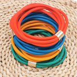 Rubber Chain Elasticity Bangle Boho Jewelry