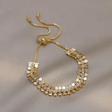Sequin Adjustable Bracelet Women's Jewelry