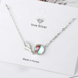 Silver Natural Rainbow Moonstone Charm Bracelet Wedding Jewelry S-B263