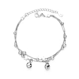 925 Stamp Silver Star Bracelet for Women Dropship