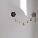 Silver Butterfly Flower Pendant Chain Bracelet For Women
