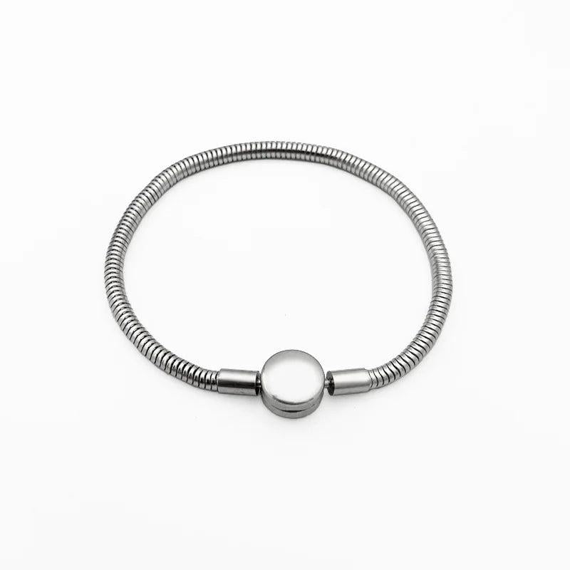 3MM Stainless Steel Snake Chain Bracelet & Bangles For Men and Women
