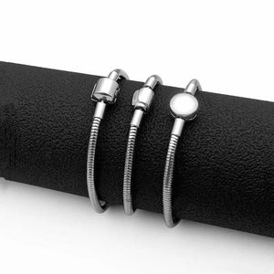 3MM Stainless Steel Snake Chain Bracelet & Bangles For Men and Women
