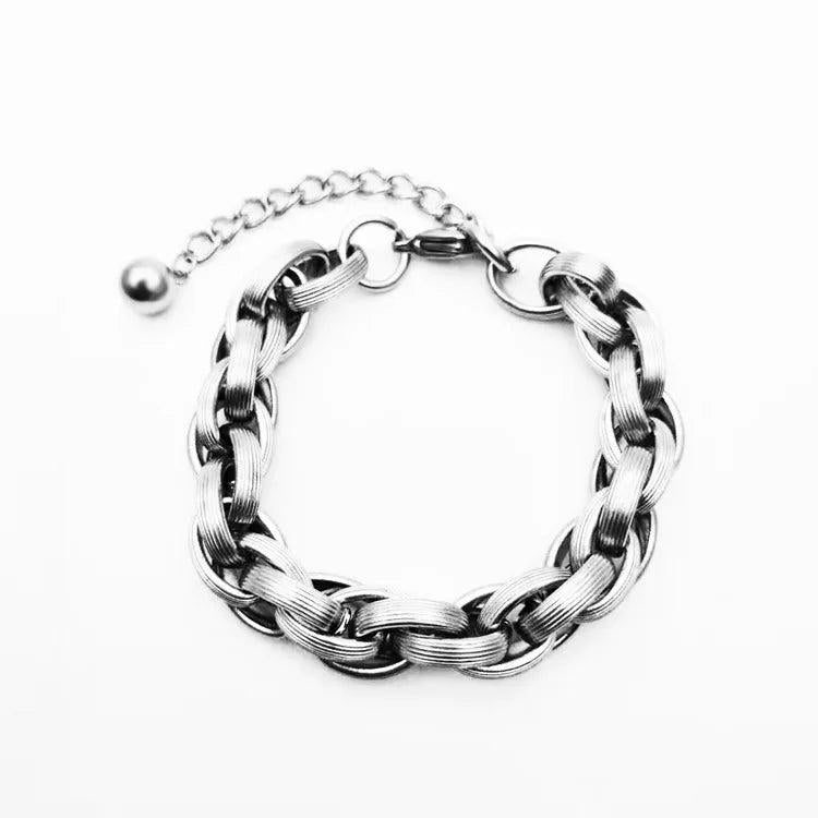 Titanium Steel Bracelet Stainless Steel Unisex Jewelry