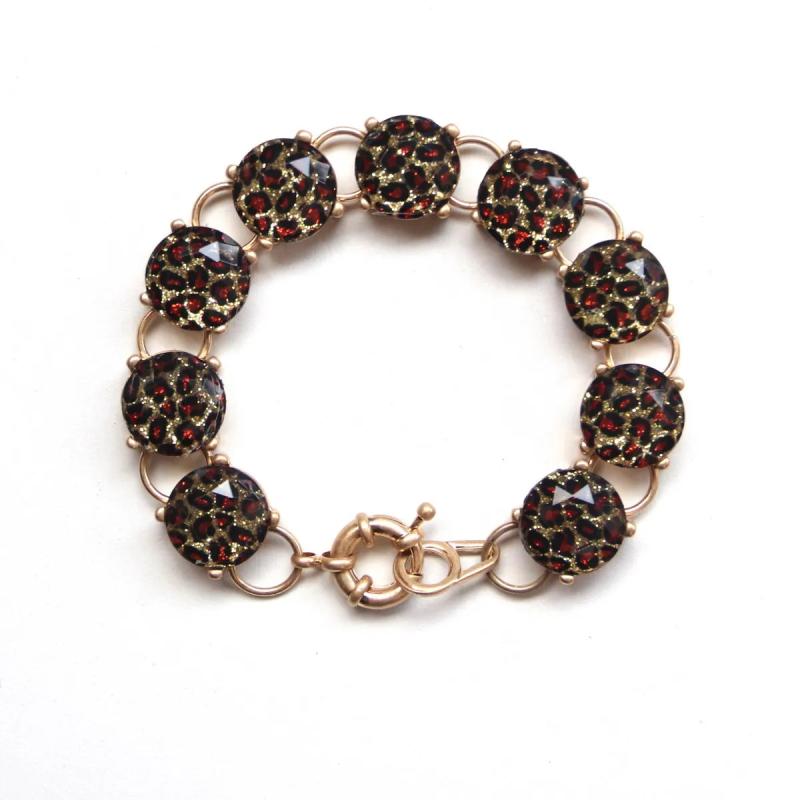 Vintage 9 Dot Resin Bracelet for Women