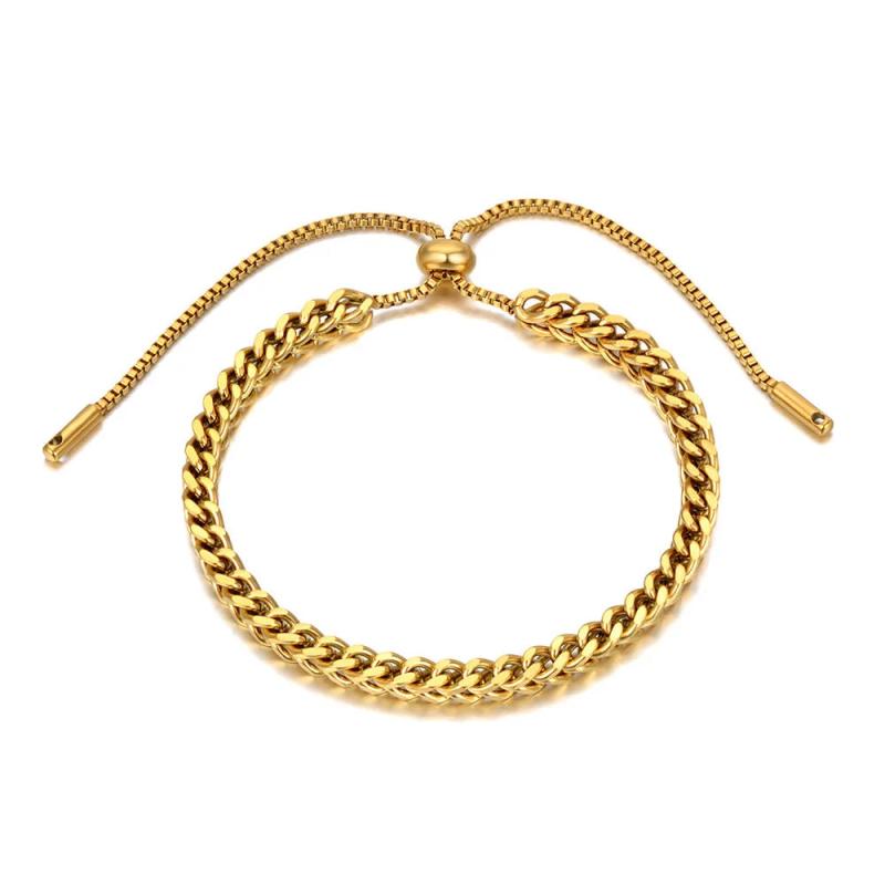 316L Stainless Steel Link & Chain Bracelet Hip/Rock Party Jewelry JB20155