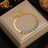 316L Stainless Steel Women's Eye Shape Decoration Bracelet