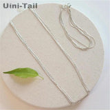 925 Tibetan Silver Multi-layer Snake Chain Bracelet