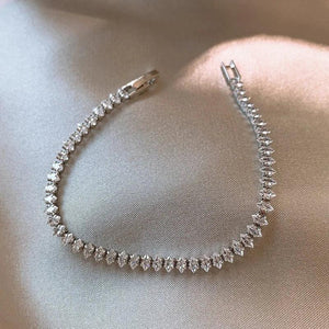 Delicate Zircon Bracelet Women Shinning Stones Jewelry