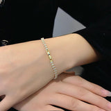 Delicate Zircon Bracelet Women Shinning Stones Jewelry