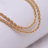 18k Nickel Rope Bracelet for Men
