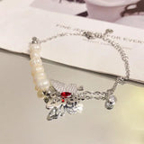Butterfly Crystal Bracelet Women Cosplay Chain Bangle