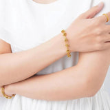 Thick T Buckle Bracelet Stainless Steel Punk Jewelry