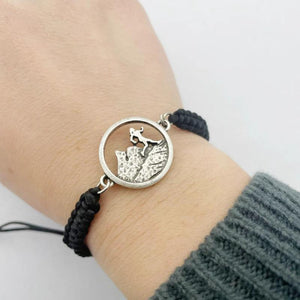 Runner Girl Braid Bracelet - Gift For Runner