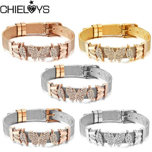 Women's Stainless Steel Mesh Bracelet Watch
