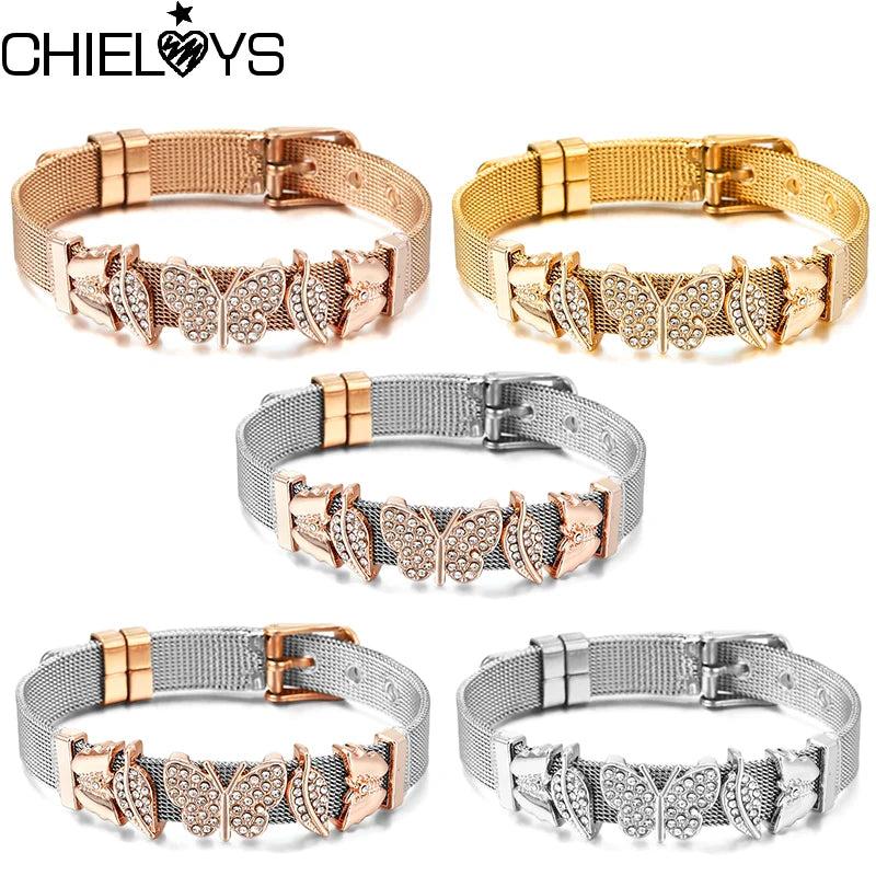 Women's Stainless Steel Mesh Bracelet Watch