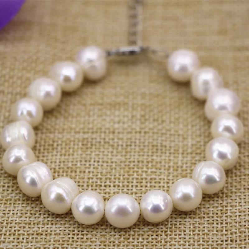 10-11mm Freshwater Pearl Bracelet 7.5inch B3128
