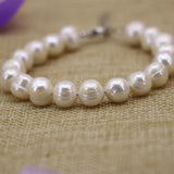 10-11mm Freshwater Pearl Bracelet 7.5inch B3128