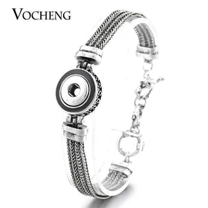 Vocheng Petite Snap Button Chain Bracelet Small 12mm NN-392