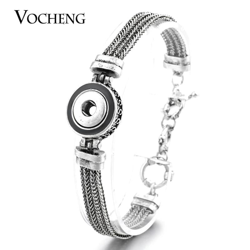 Vocheng Petite Snap Button Chain Bracelet Small 12mm NN-392