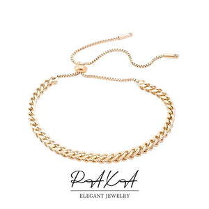 Stainless Steel Adjustable Bracelet Charm Jewelry