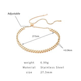 Stainless Steel Adjustable Bracelet Charm Jewelry