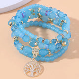 Bohemia Elastic Bracelets Set For Women